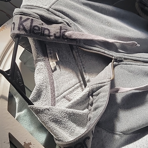 Men's Calvin Klein Jean's zip hoodie - Picture 3 of 4